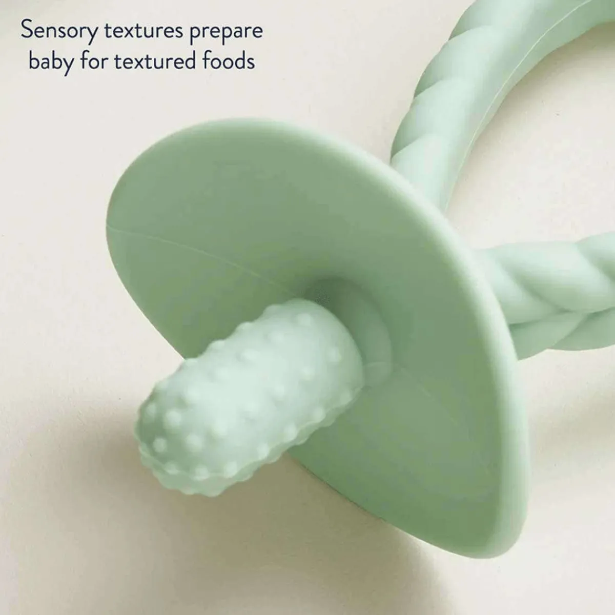 Pacifiers + Clips-Itzy Ritzy Pre-Feeding Teething Set Mint