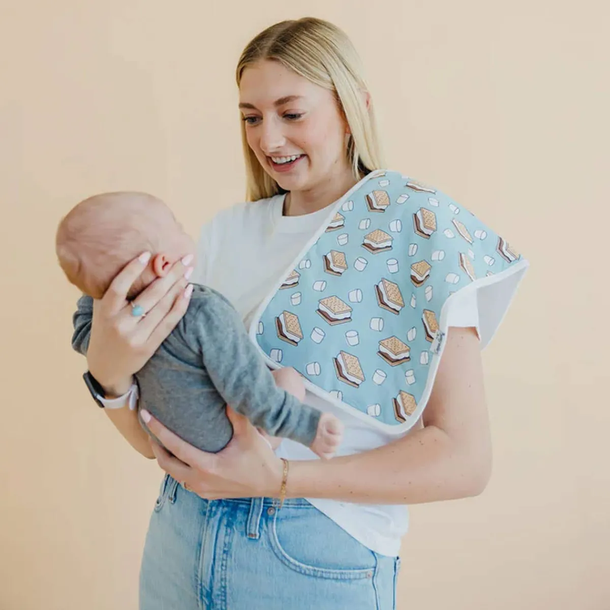 Bibs + Burps-Copper Pearl Premium Burp Cloth (3 Pack)