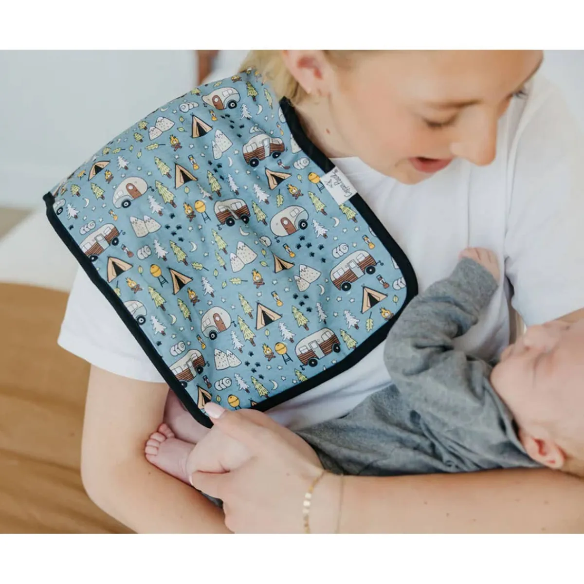 Bibs + Burps-Copper Pearl Premium Burp Cloth (3 Pack)