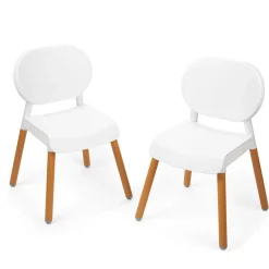 Tables + Chairs-Skip Hop Premium Wood Kids Chairs (2 Pack)