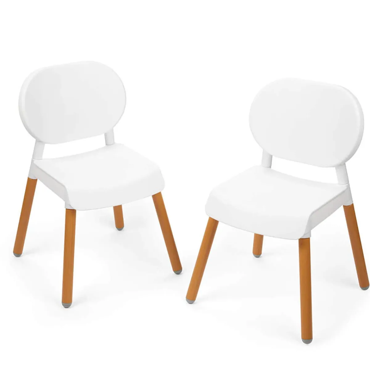 Tables + Chairs-Skip Hop Premium Wood Kids Chairs (2 Pack)