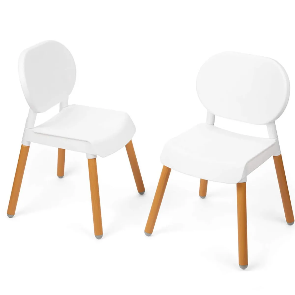 Tables + Chairs-Skip Hop Premium Wood Kids Chairs (2 Pack)