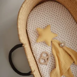Teethers|Pacifiers + Clips-Mushie Pretzel Teether Natural
