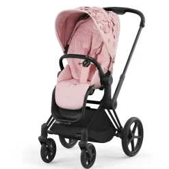 Stroller Accessories-Cybex Priam 4 Seat Pack (Simply Flowers) Pink