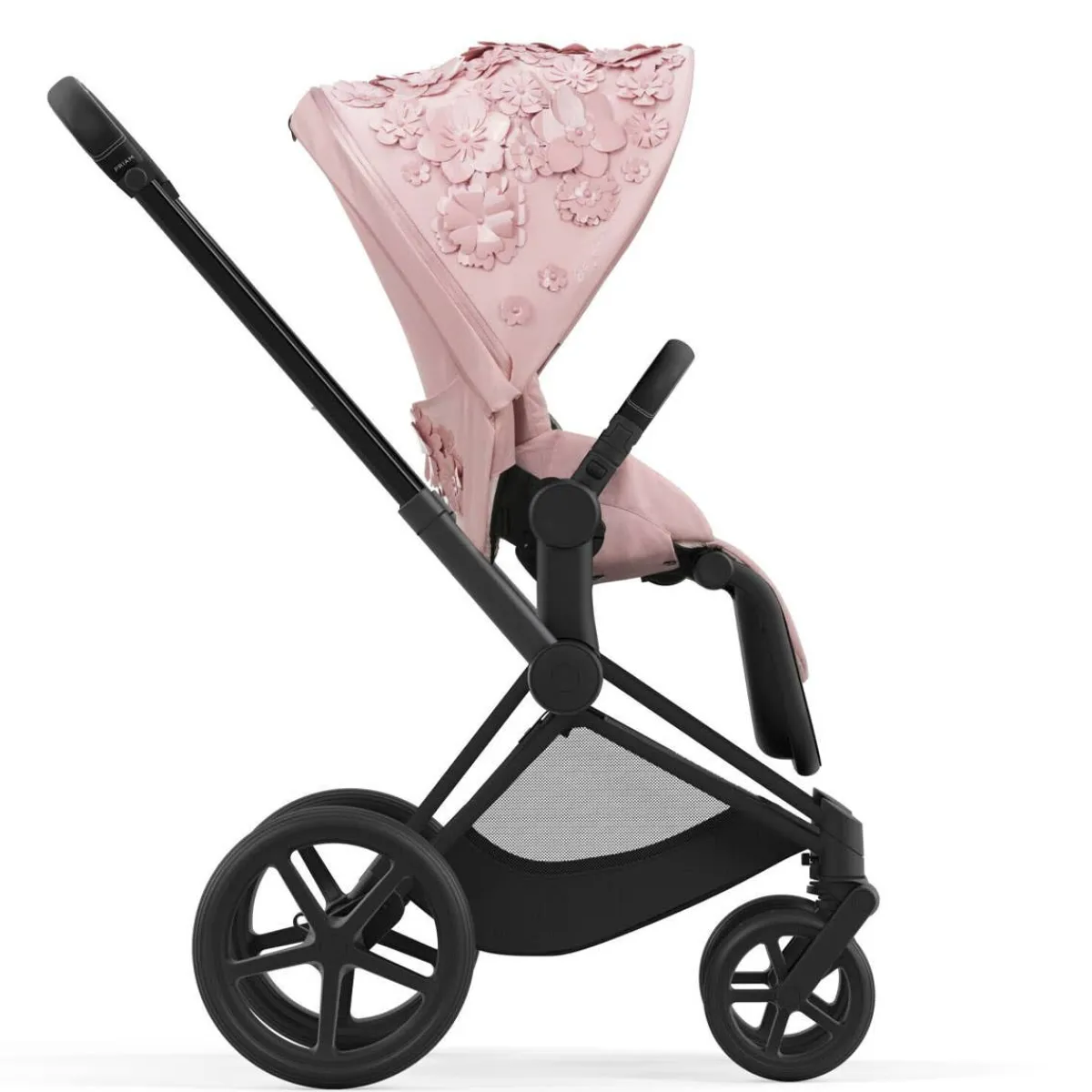 Stroller Accessories-Cybex Priam 4 Seat Pack (Simply Flowers) Pink