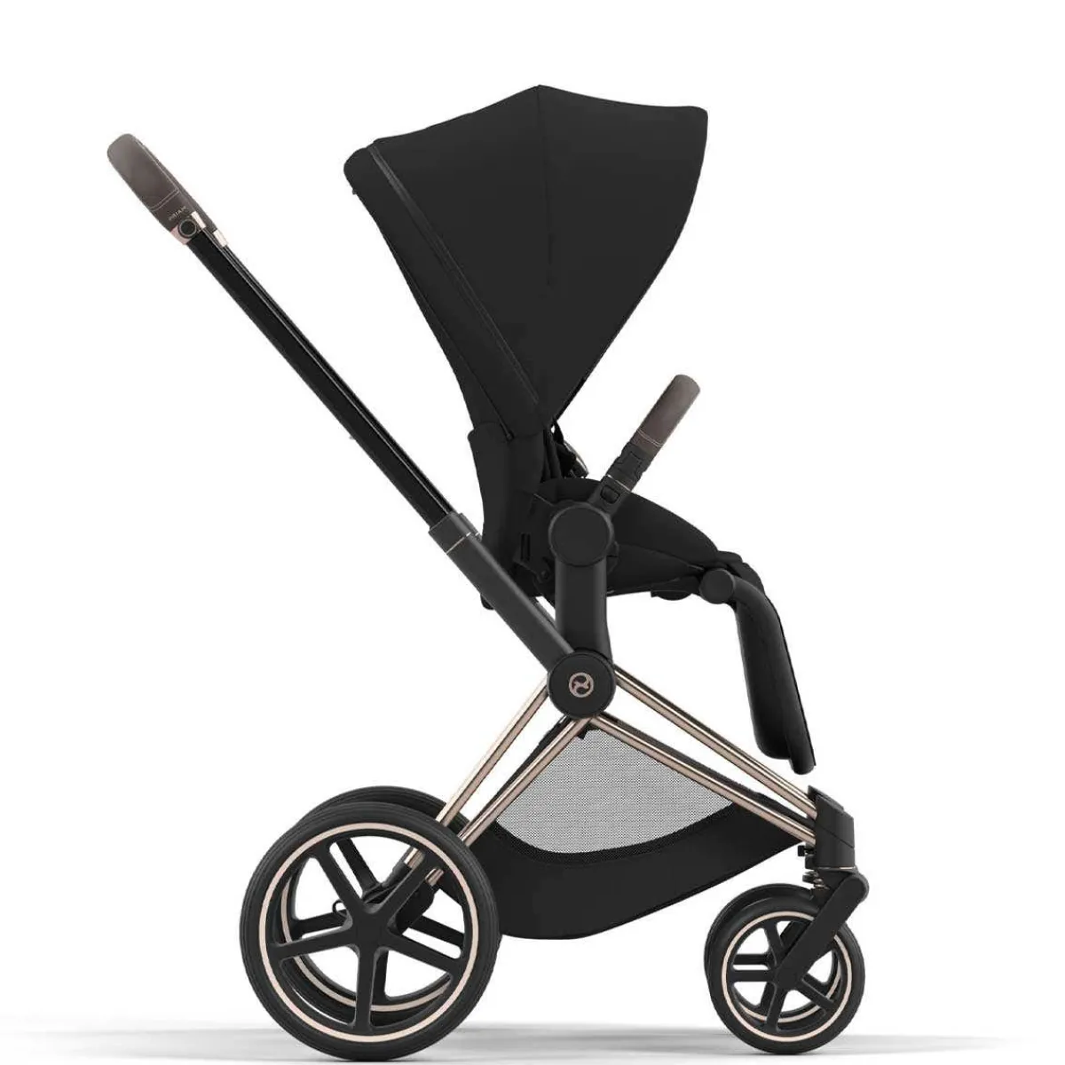 Full-Sized Strollers-Cybex Priam 4 Stroller (Rose Gold Frame)