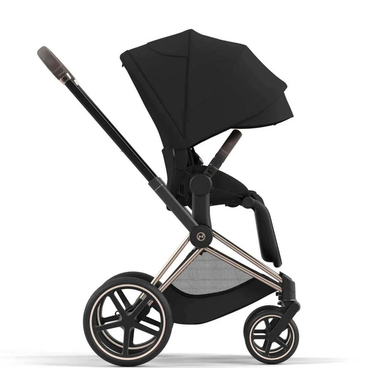 Full-Sized Strollers-Cybex Priam 4 Stroller (Rose Gold Frame)