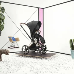 Full-Sized Strollers-Cybex Priam 4 Stroller (Rose Gold Frame)