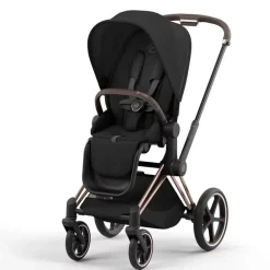 Full-Sized Strollers-Cybex Priam 4 Stroller (Rose Gold Frame)