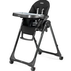 High Chairs & Boosters|Highchairs + Boosters-Peg Perego Prima Pappa Zero-3 - True Black