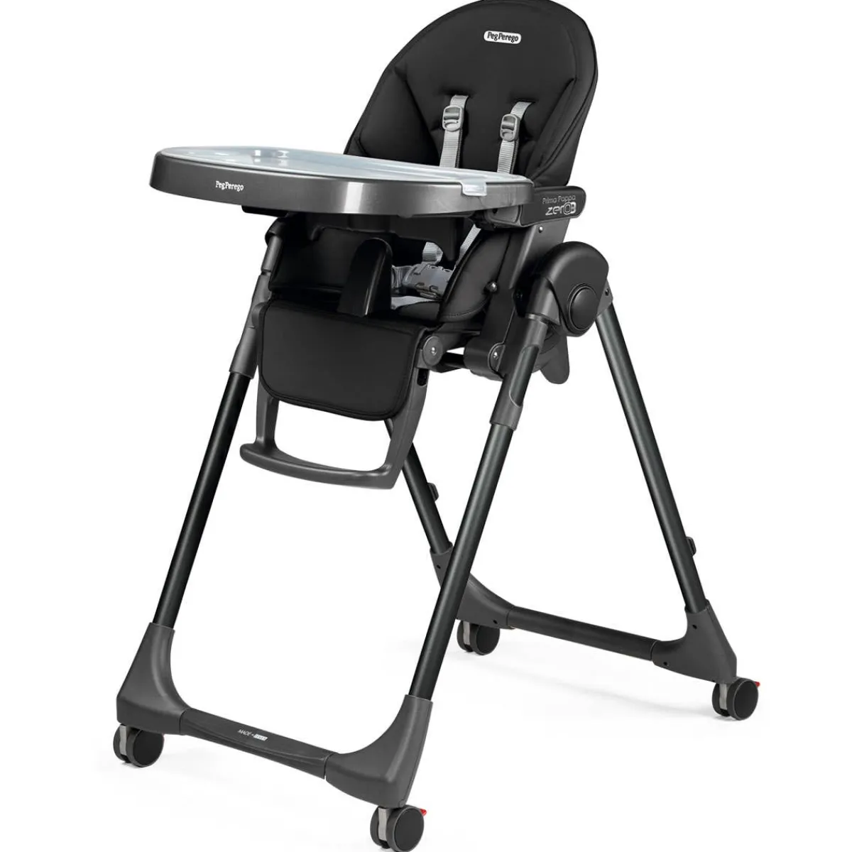 High Chairs & Boosters|Highchairs + Boosters-Peg Perego Prima Pappa Zero-3 - True Black