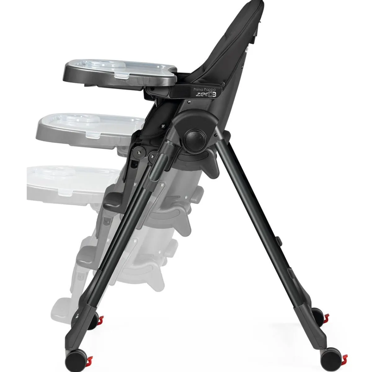 High Chairs & Boosters|Highchairs + Boosters-Peg Perego Prima Pappa Zero-3 - True Black