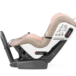 Car Seat Bases|Convertible Car Seats-Peg Perego Primo Viaggio Kinetic Car Seat (Luxe) Mon Amour