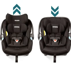 Travel Systems-Peg Perego Primo Viaggio SIP 4-35 Lounge on Wheels True Black