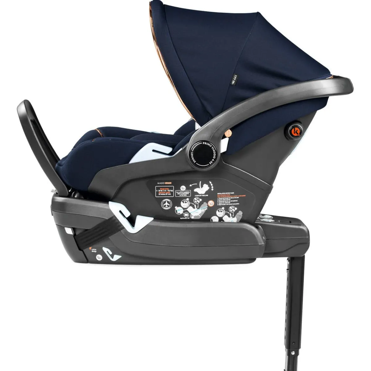 Nfant Car Seats|Car Seat Bases-Peg Perego Primo Viaggio SIP 4-35 Lounge Car Seat
