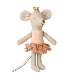 Plush Animals-Maileg Princess Mouse Little Sister in Matchbox