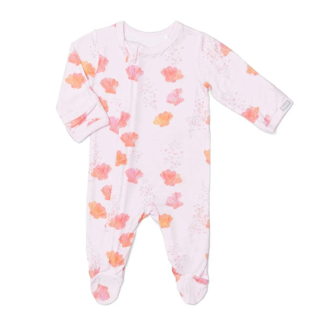 Onesies|Sleepers-Coccoli Print Zipper Footie