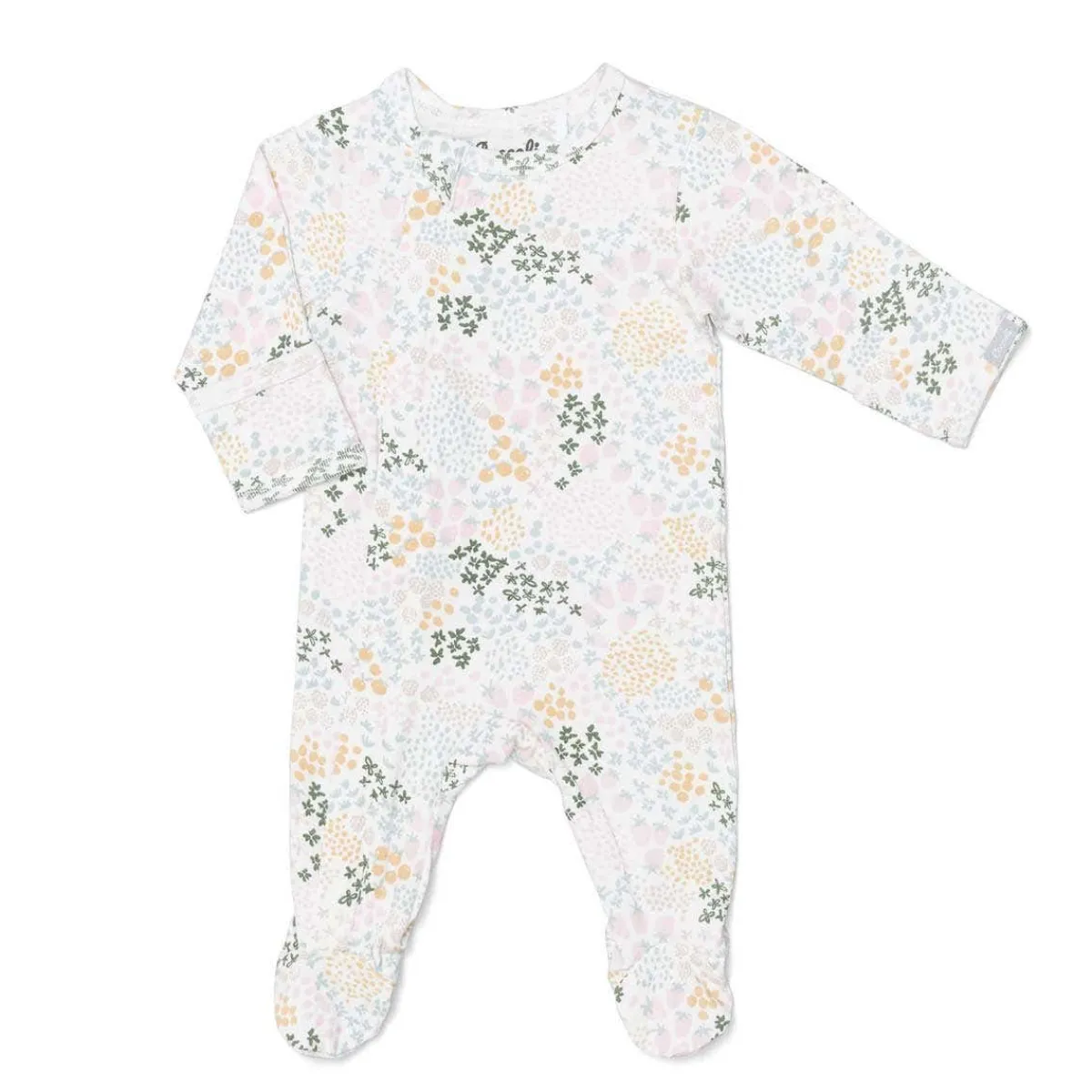 Onesies|Sleepers-Coccoli Print Zipper Footie