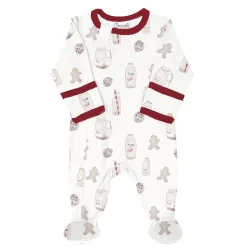 Onesies|Sleepers-Coccoli Print Zipper Footie