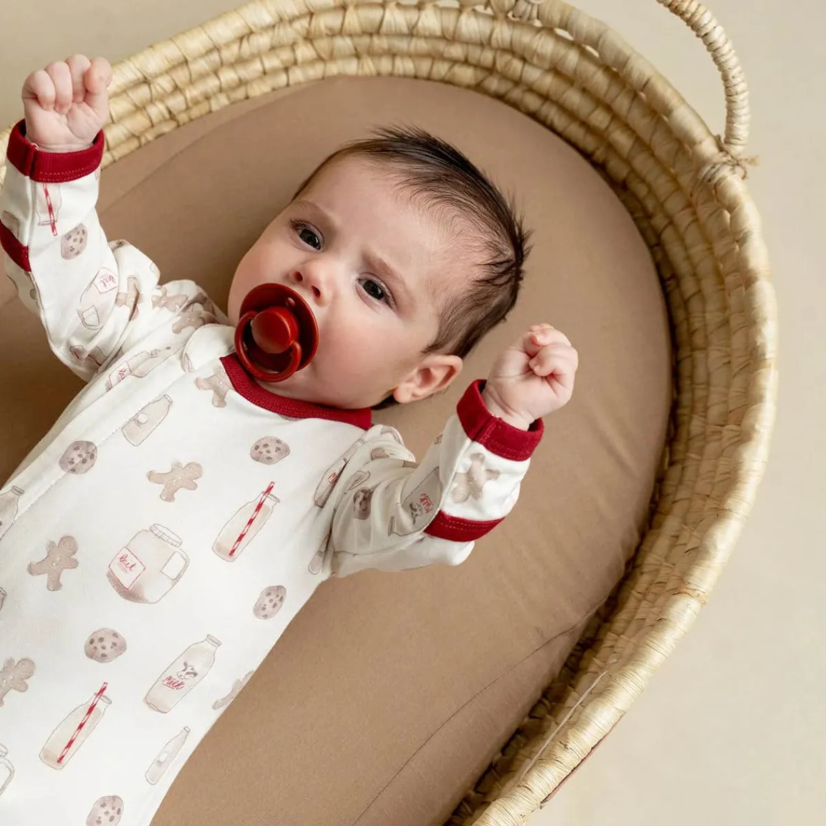 Onesies|Sleepers-Coccoli Print Zipper Footie