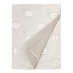 Blankets-Piccolo Bambino Printed + Embossed Plush Blanket