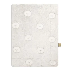 Blankets-Piccolo Bambino Printed + Embossed Plush Blanket