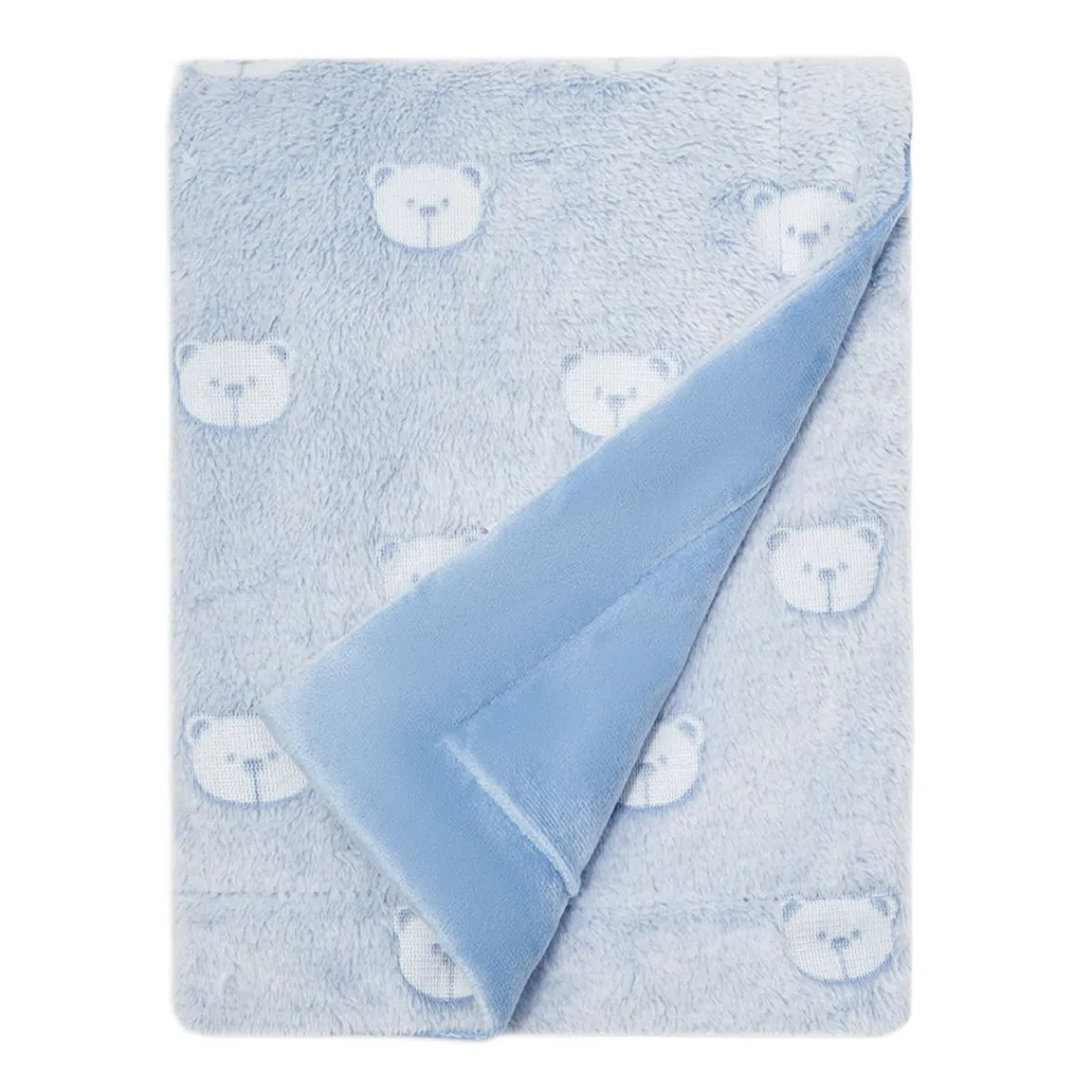 Blankets-Piccolo Bambino Printed + Embossed Plush Blanket