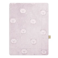 Blankets-Piccolo Bambino Printed + Embossed Plush Blanket