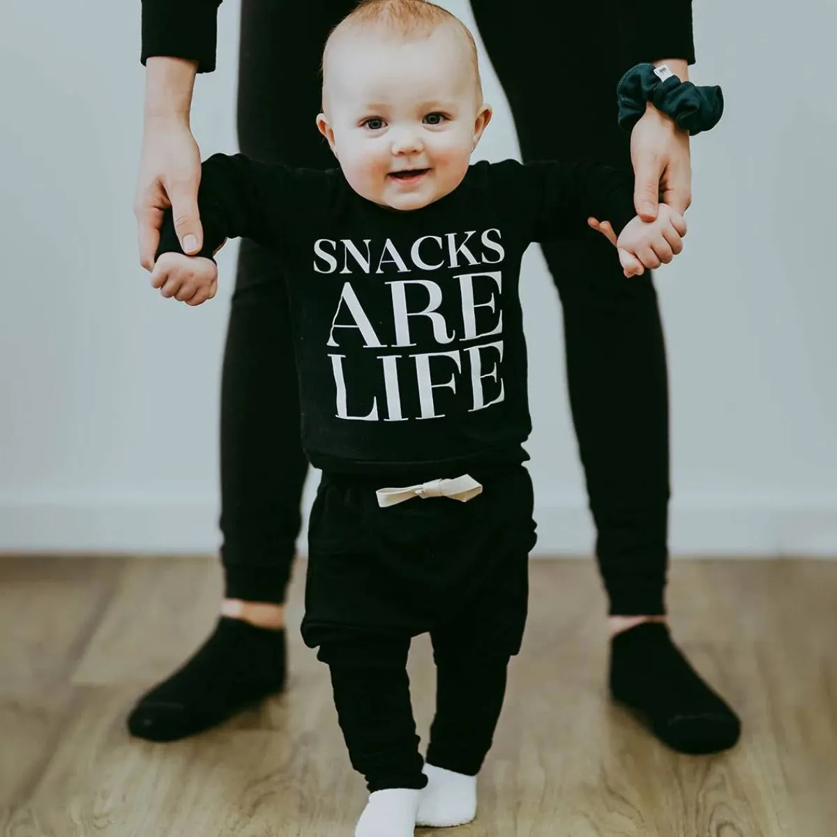 Sweaters + Jackets-Posh & Cozy Printed Crewneck (Infant)
