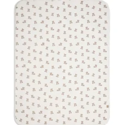 Blankets-Piccolo Bambino Printed Jersey Blanket Lined with Sherpa - Small Print