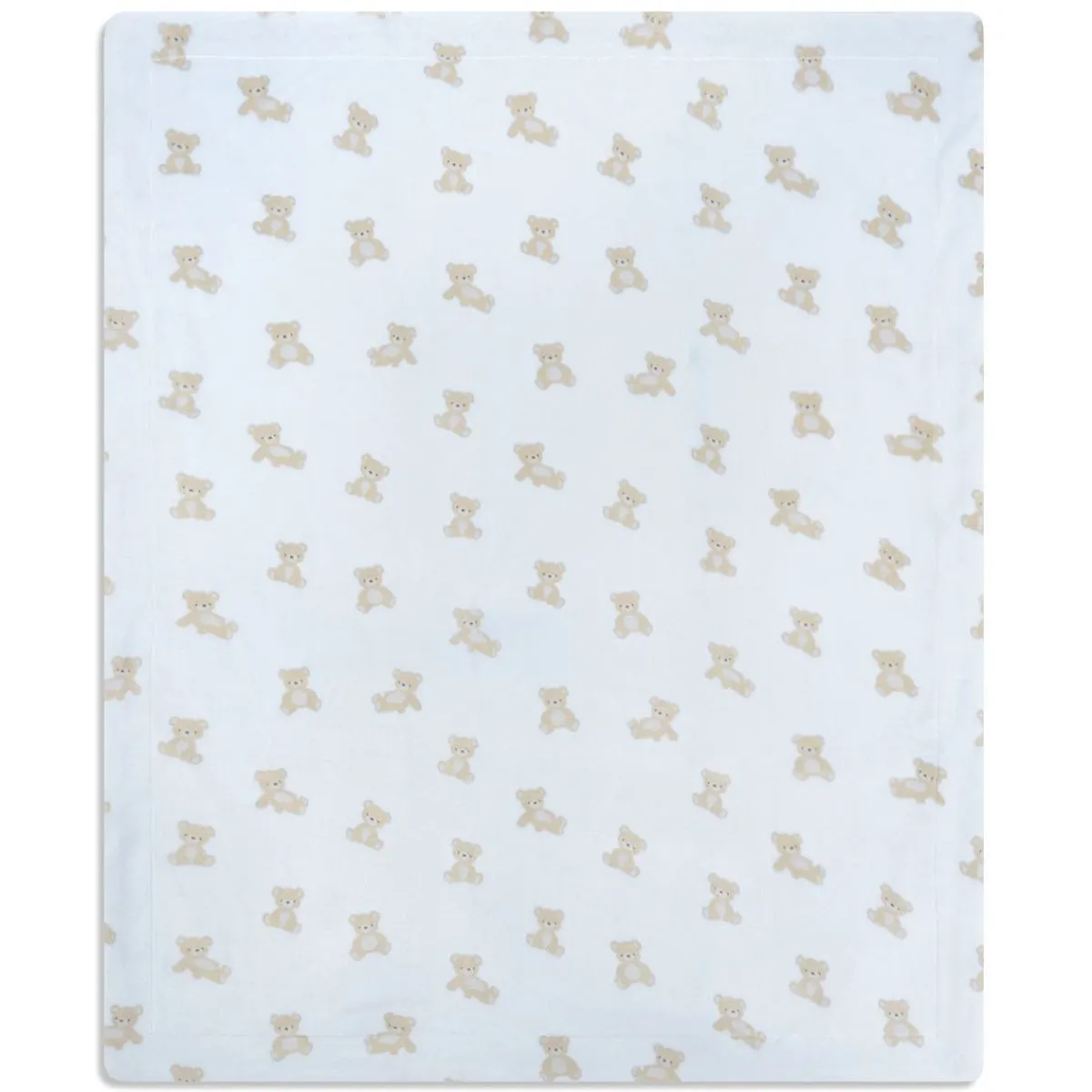 Blankets-Piccolo Bambino Printed Plush Blanket