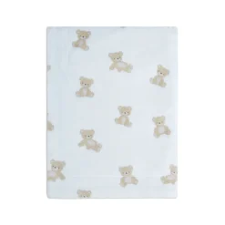 Blankets-Piccolo Bambino Printed Plush Blanket