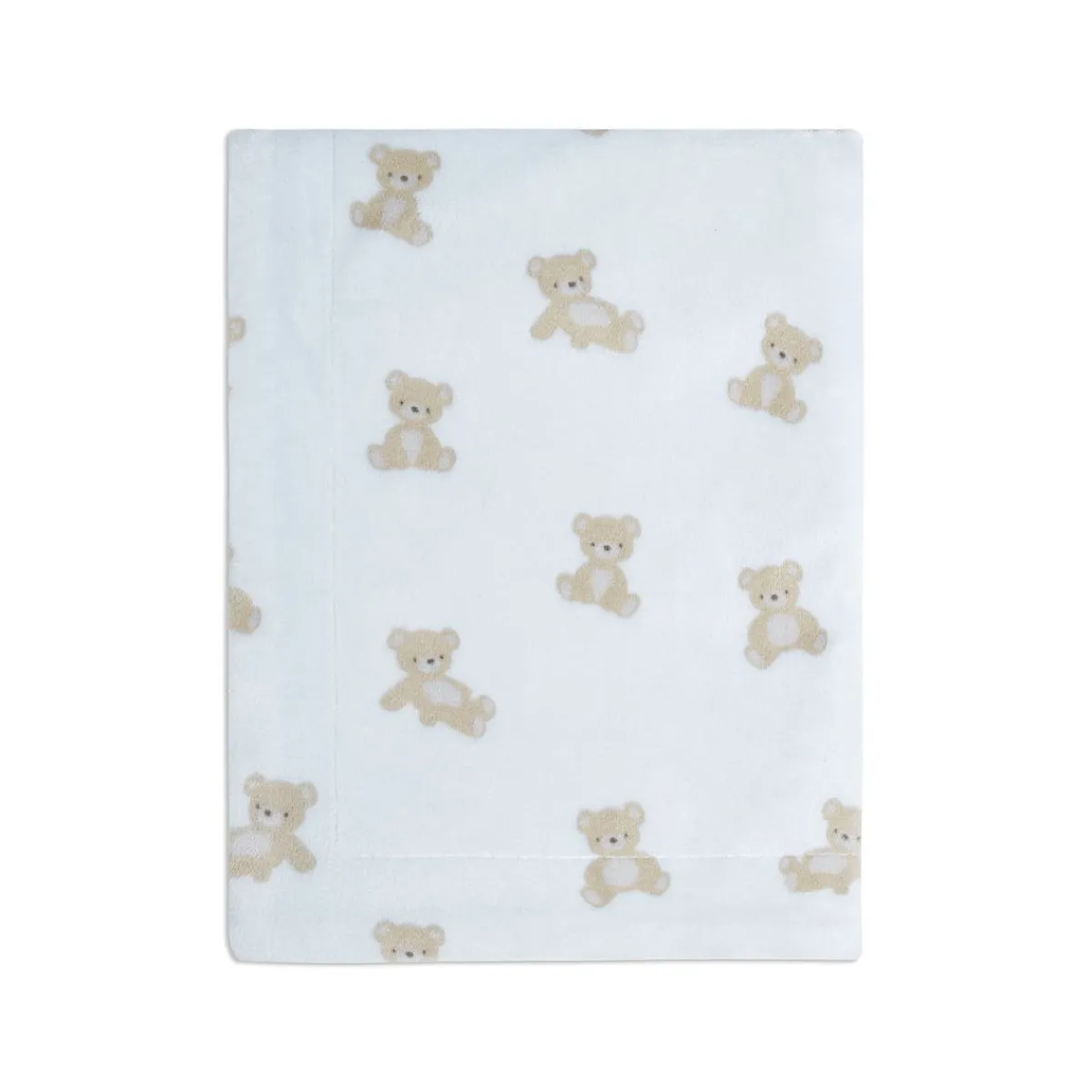 Blankets-Piccolo Bambino Printed Plush Blanket