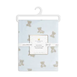 Blankets-Piccolo Bambino Printed Plush Blanket