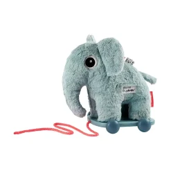 Pull Toys-Done By Deer Pull Along Elphee Blue