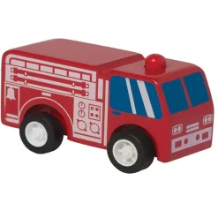 Cars + Trucks-Manhattan Toy Pull-Back Rescuer