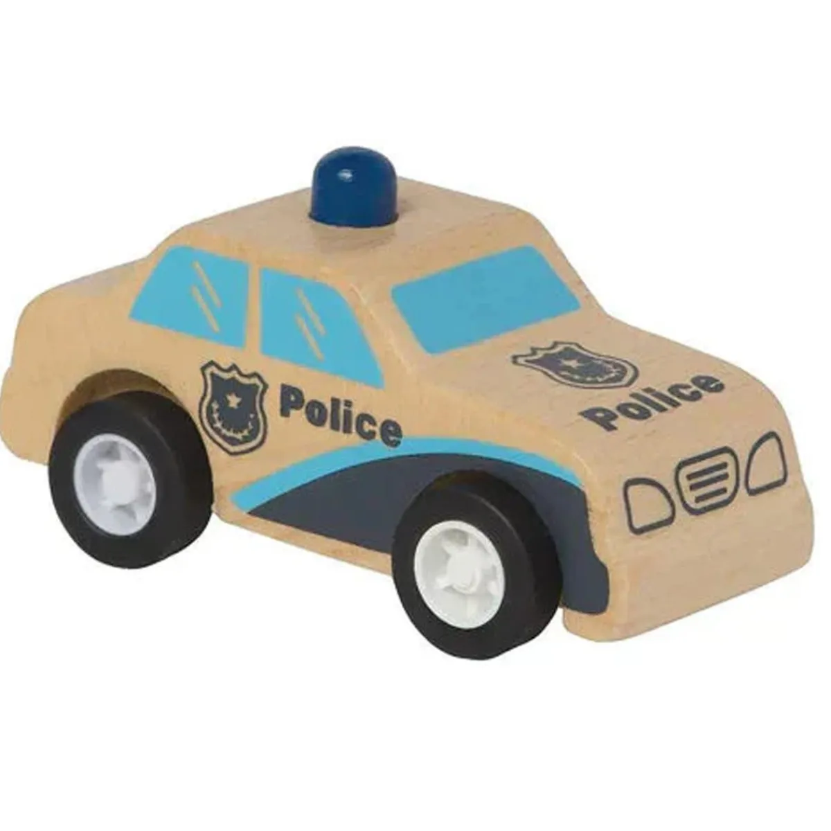 Cars + Trucks-Manhattan Toy Pull-Back Rescuer