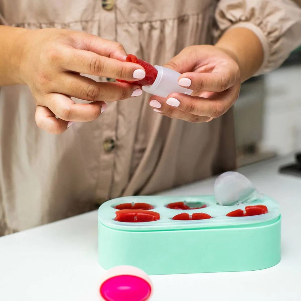 Feeding Sets|Baby Food Feeders-Boon Inc. Pulp Popsicle + Freezer Tray Pack