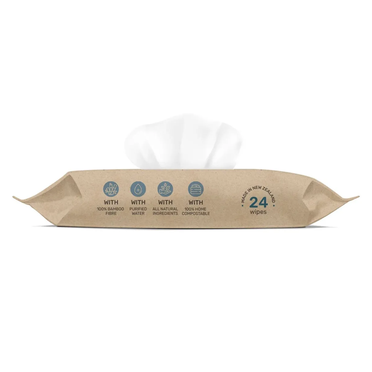 Wellness Balms + Wipes|Baby Wipes-Terra Pure NZ Water Baby Wipes (24 Pack)
