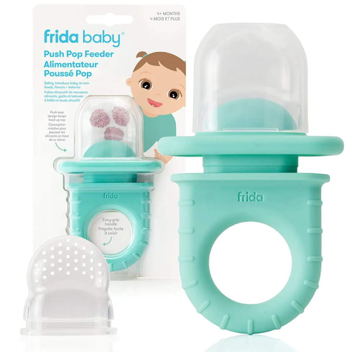 Baby Food Feeders-Fridababy Push Pop Feeder