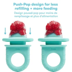 Baby Food Feeders-Fridababy Push Pop Feeder