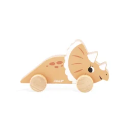 Cars + Trucks|Wooden Toys-Janod Push-Along Dinos