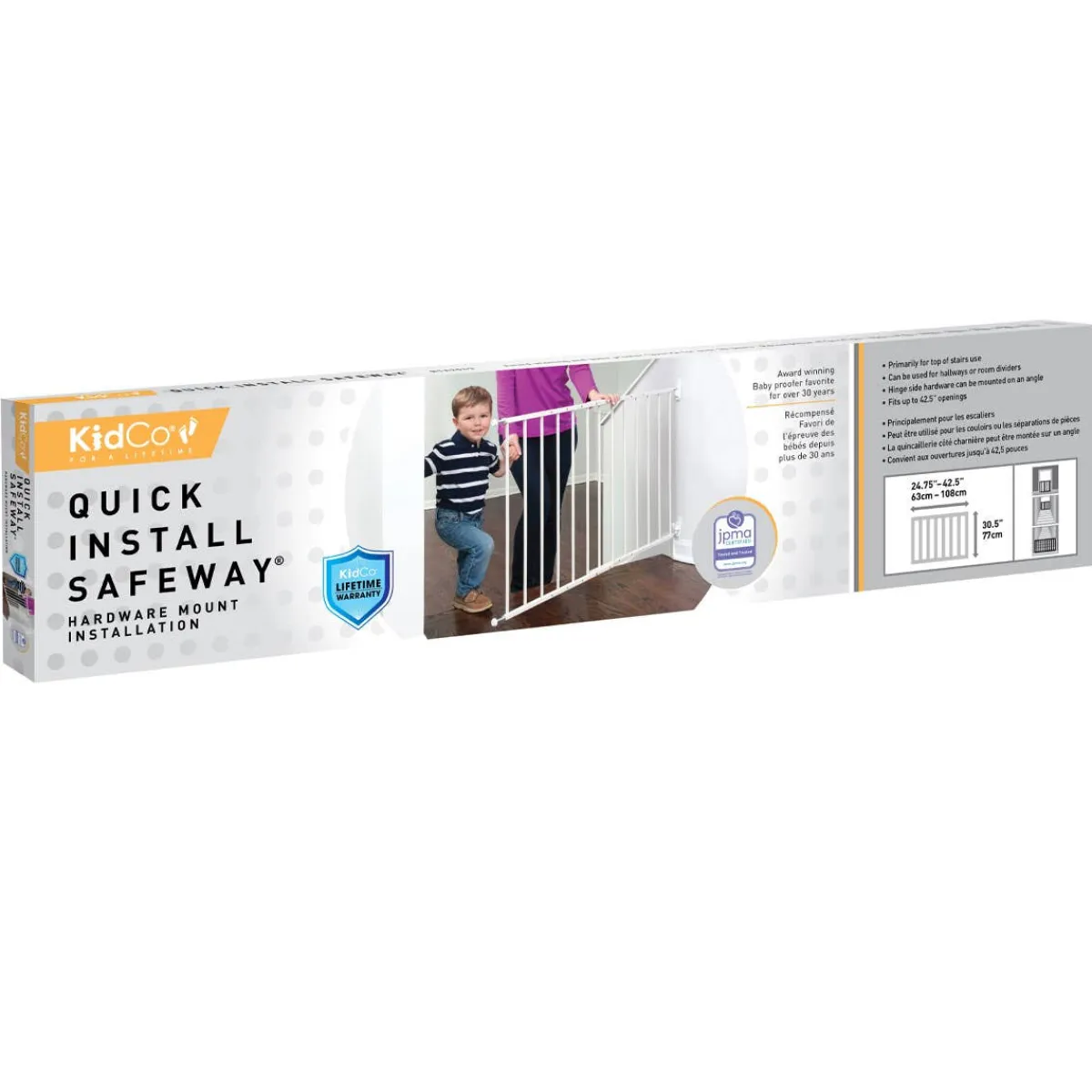 Baby Gates + Babyproofing-KidCo Quick Install Safeway
