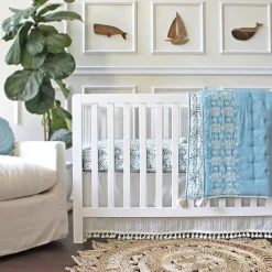 Kids Bedding|Blankets-Crane Baby Quilted Blanket