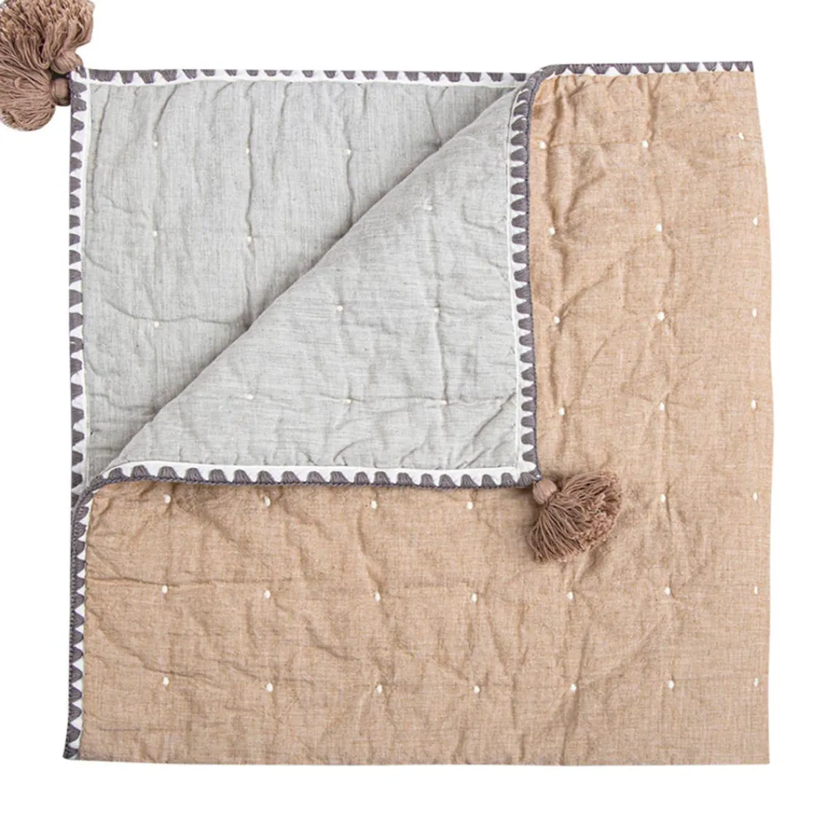 Kids Bedding|Blankets-Crane Baby Quilted Blanket