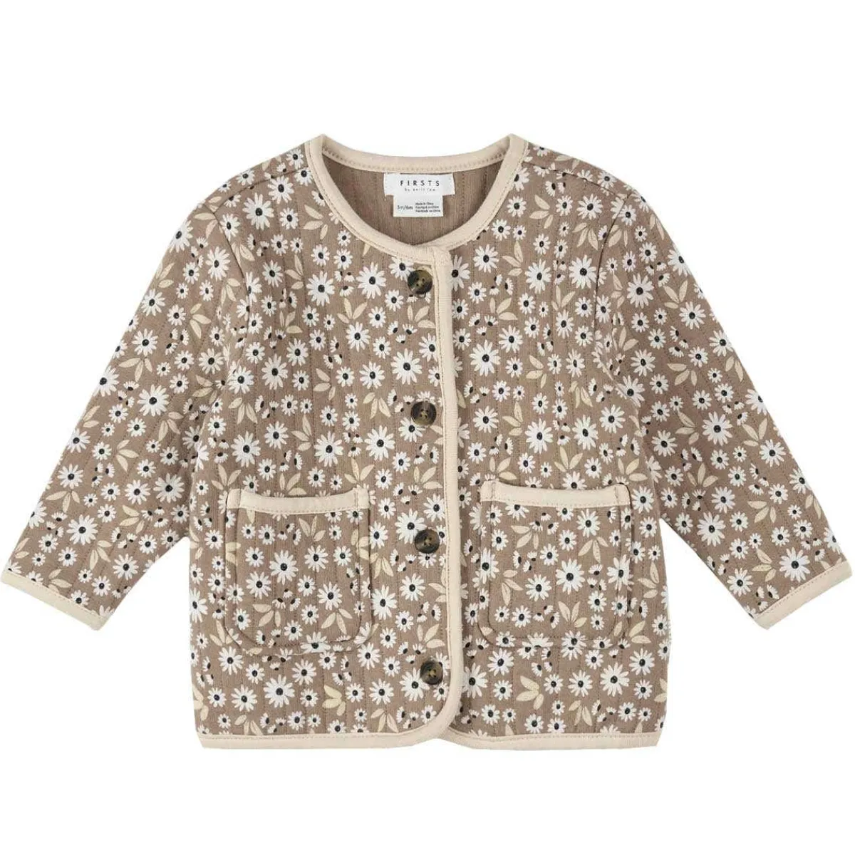 Sweaters + Jackets-Firsts by Petit Lem Quilted Cardigan