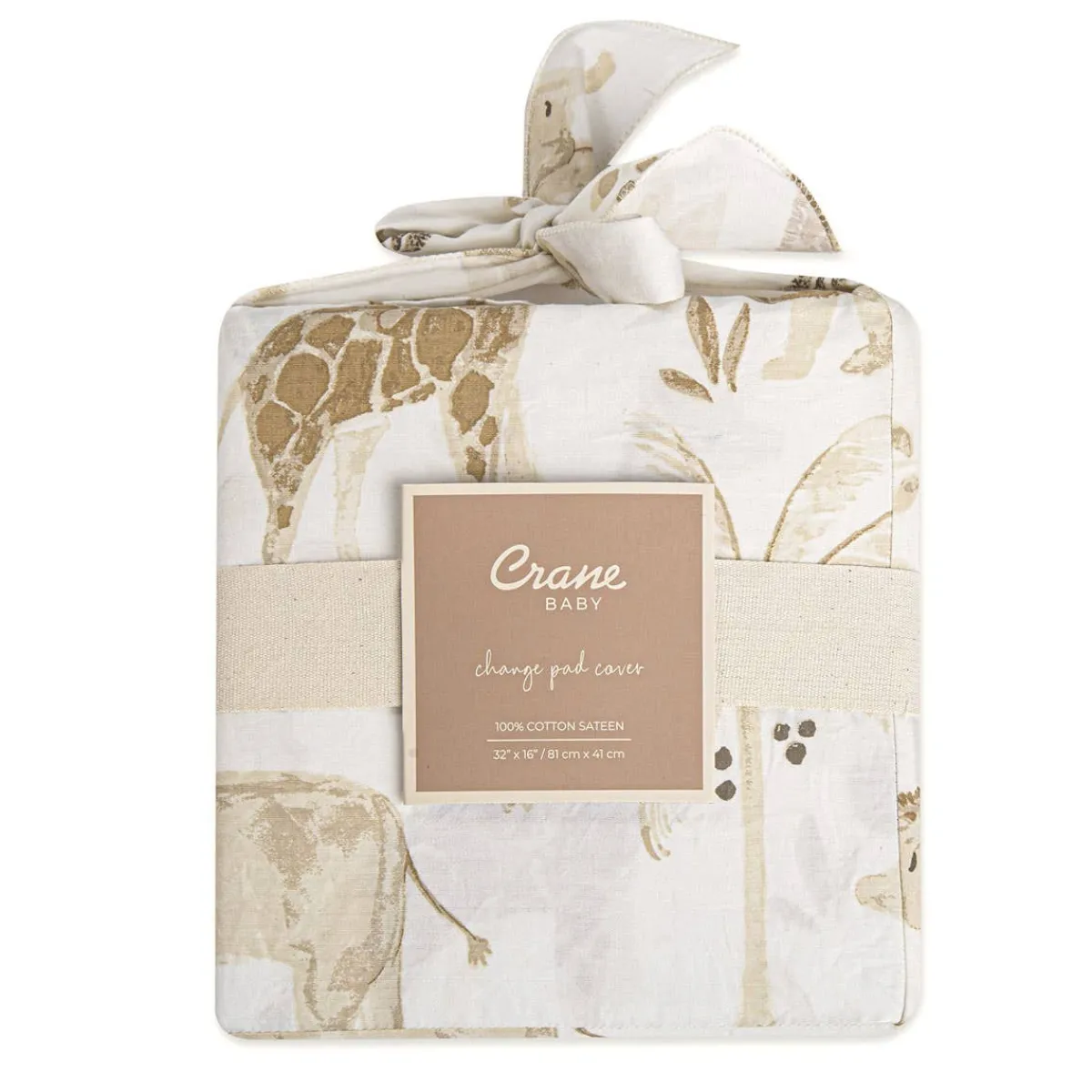 Changing Pads + Covers-Crane Baby Quilted Change Pad Cover