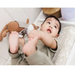 Changing Pads + Covers-Crane Baby Quilted Change Pad Cover