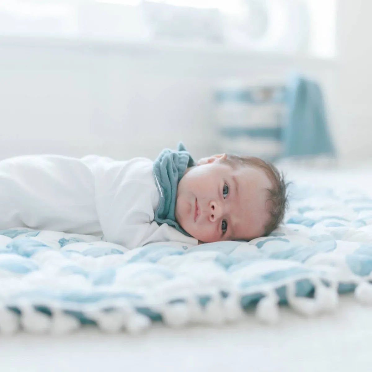 Rugs|Play Mats-Crane Baby Quilted Playmat
