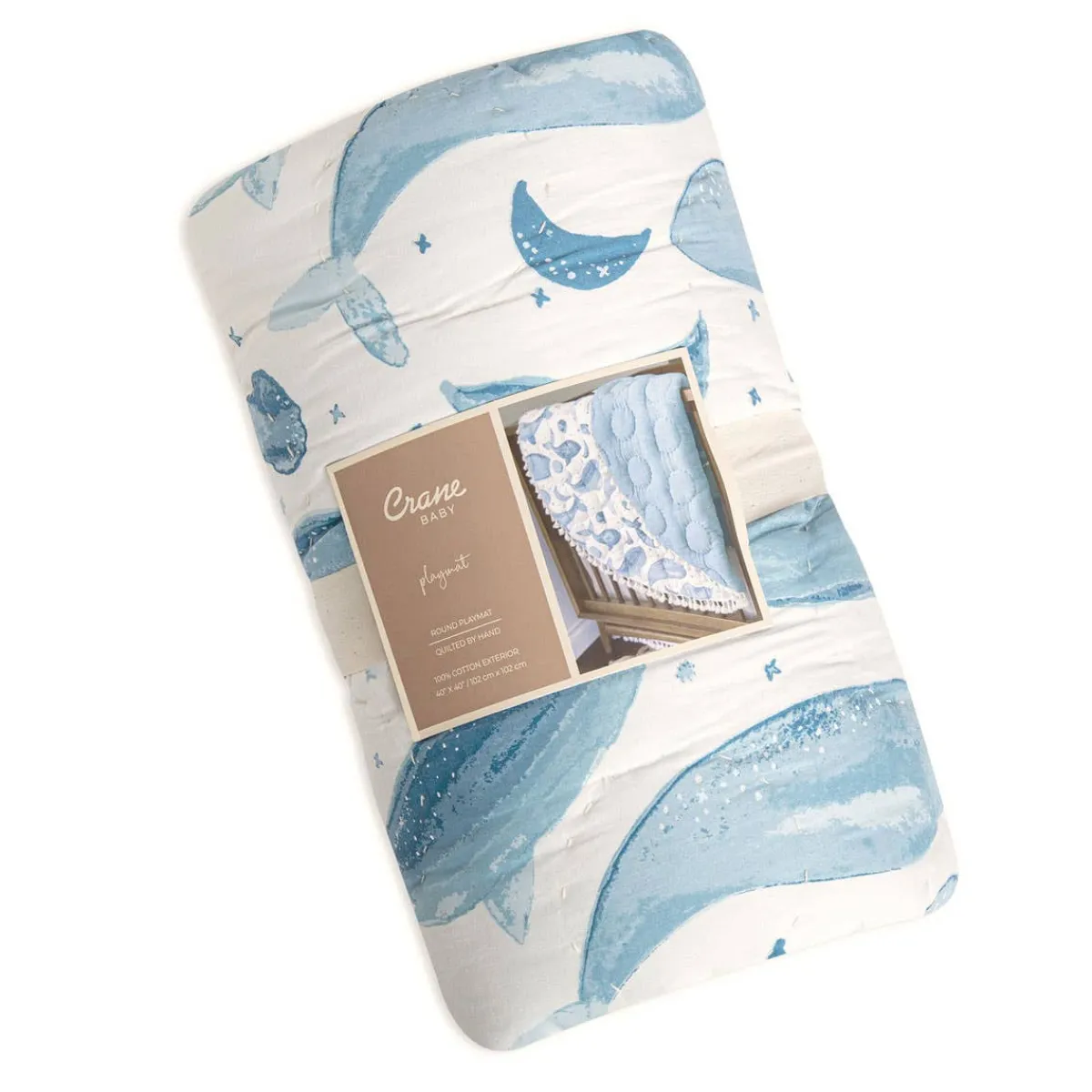 Rugs|Play Mats-Crane Baby Quilted Playmat